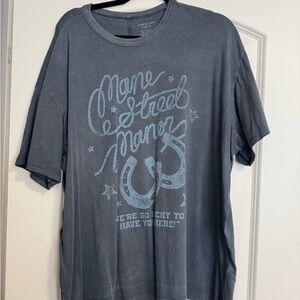 Brand New American Eagle Outfitters Gray Graphic Tee